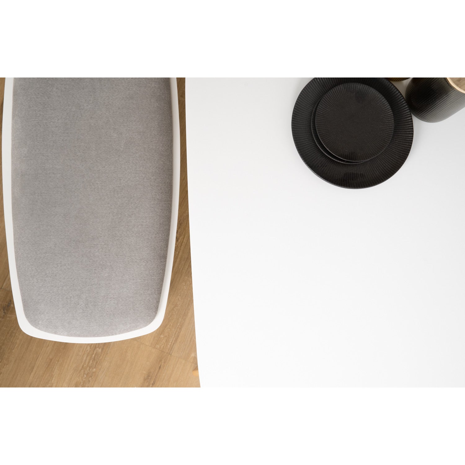 1+4+1 AIMON DINING TABLE WITH NAIDA DINING CHAIR & ARTHUR BENCH