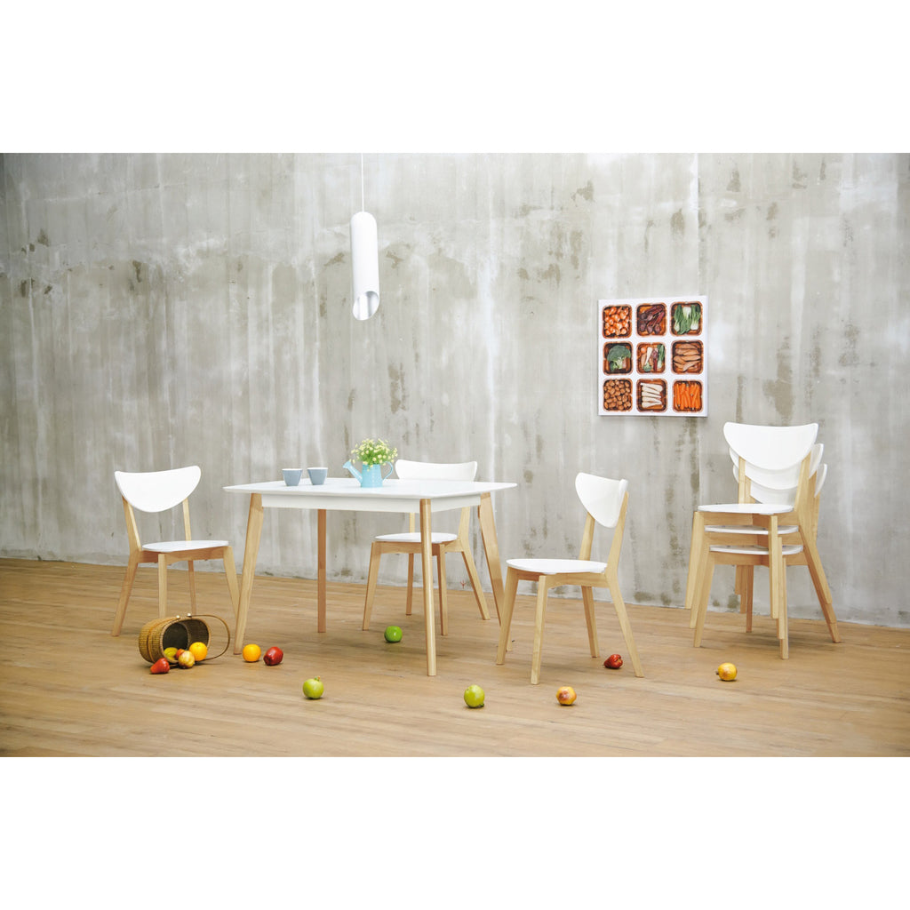 1 Table + 4 ChairsNaida & Charmant Dining Set
