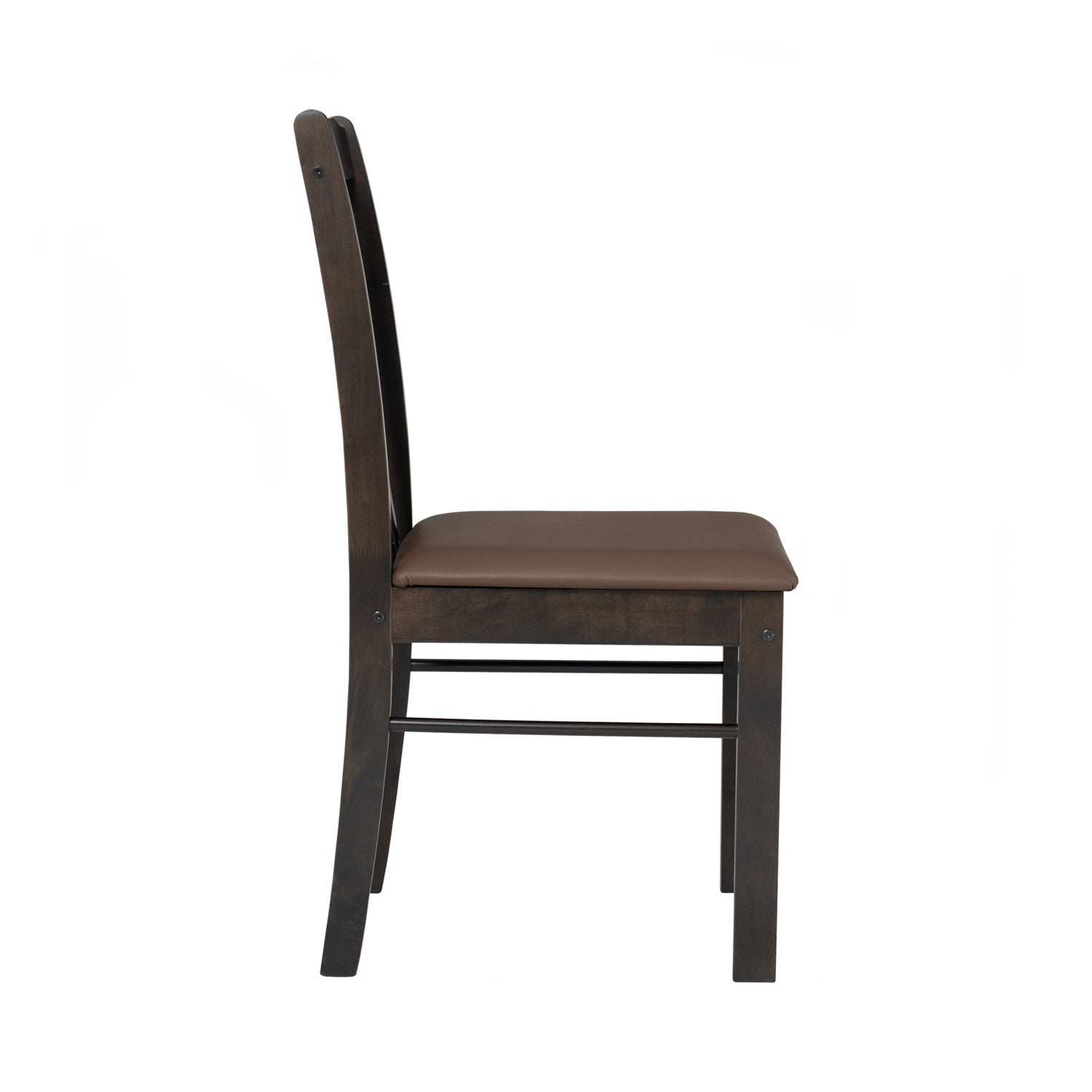 1+4 117/533 117 DARK CHESTNUT 533 MOCHA CREMINI DINING SET