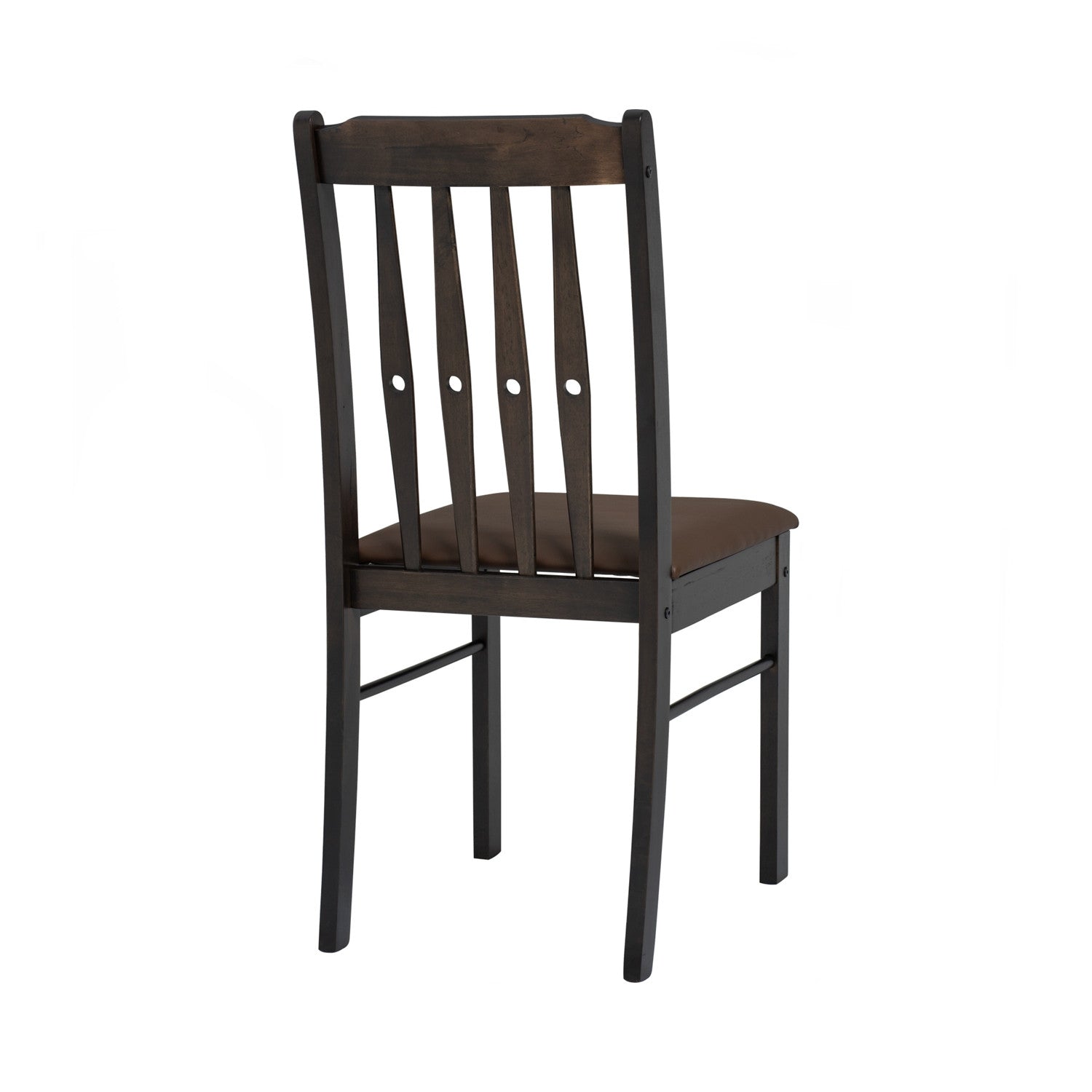 1+4 117/533 117 DARK CHESTNUT 533 MOCHA CREMINI DINING SET