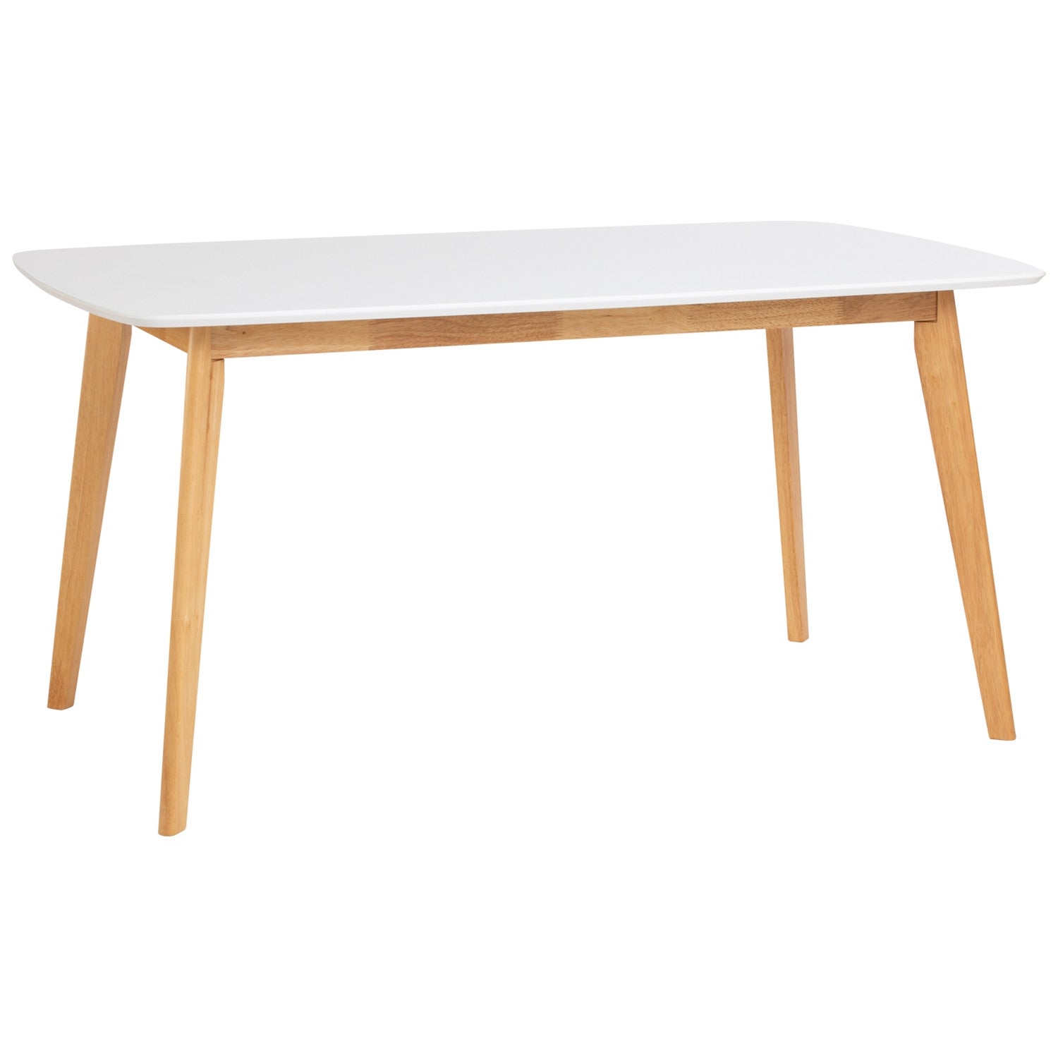 Aimon 900 x 1500 Dining Table in White Lacquered Colour