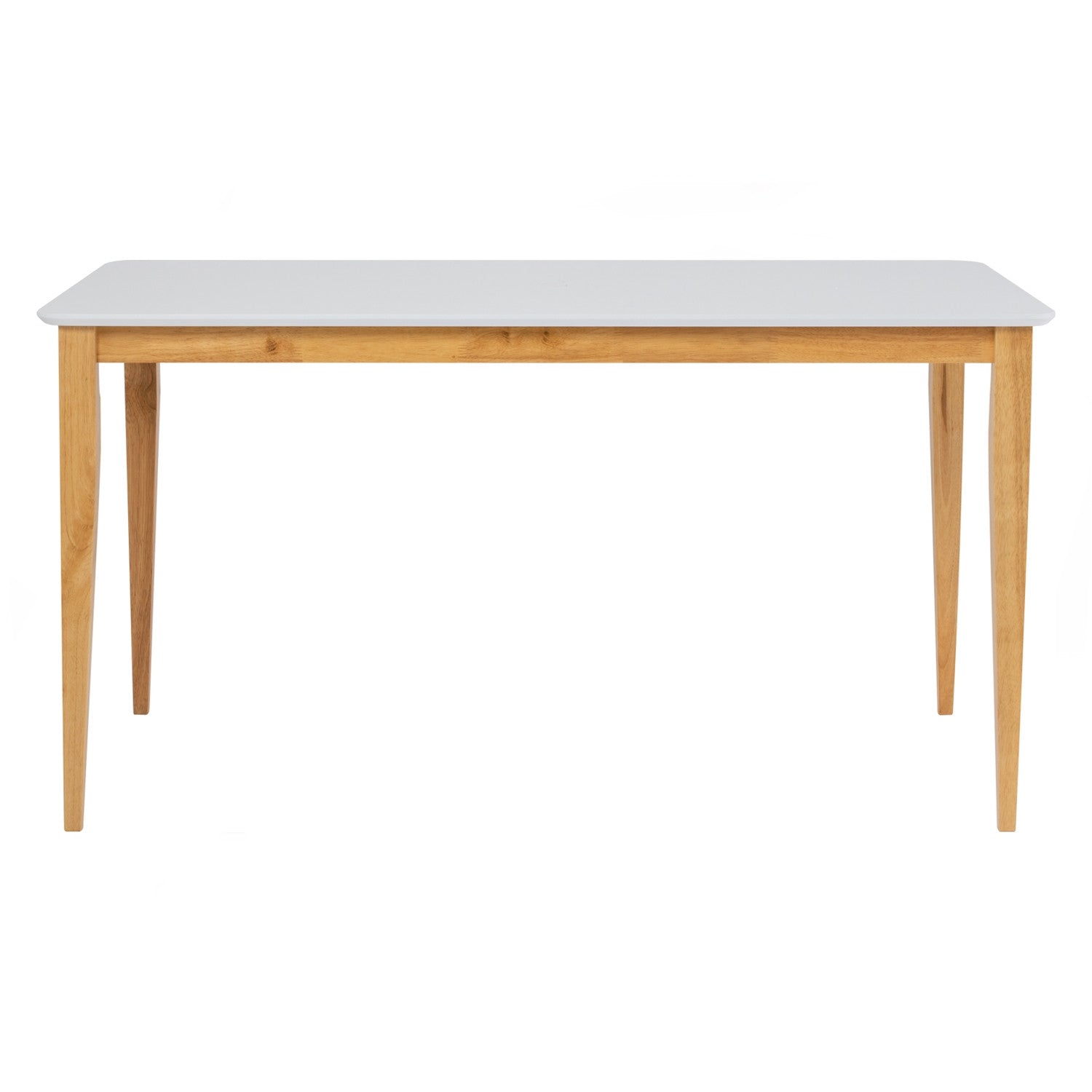 Charmant 800x1400 Dining Table in White Lacquered Colour