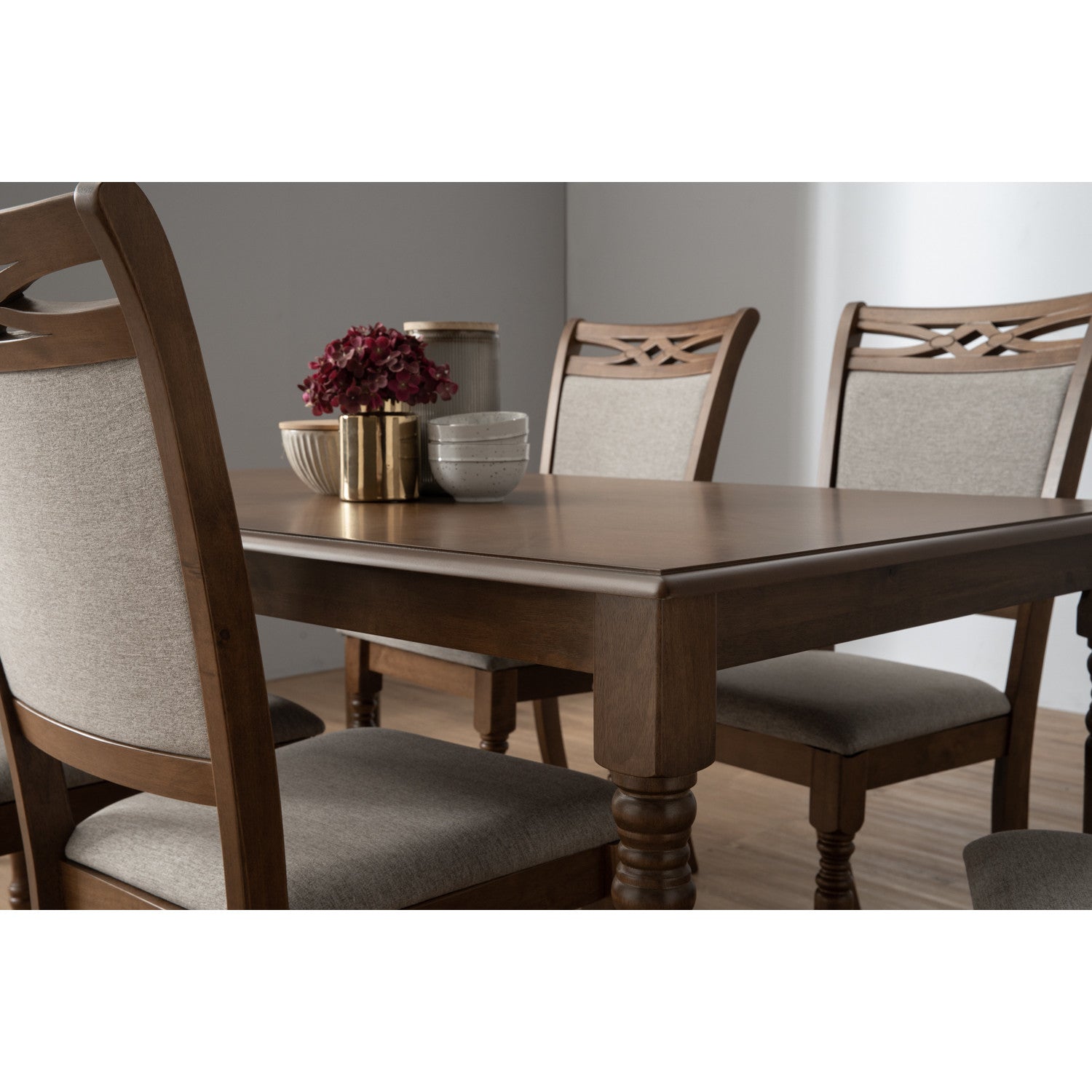 Unose 900x1500 Dining Table in Cocoa Colour.