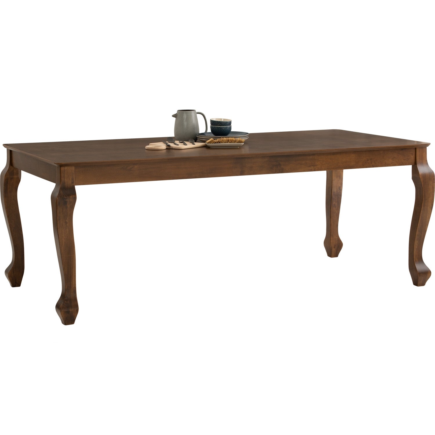 Lotum 970x1970 Dining Table in Cocoa Colour.