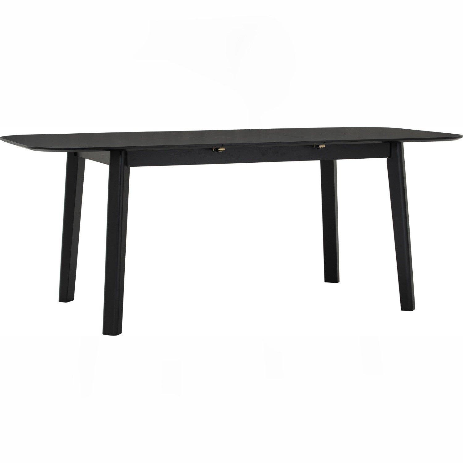 Woyer 900x1500+450 extension table in Black colour.