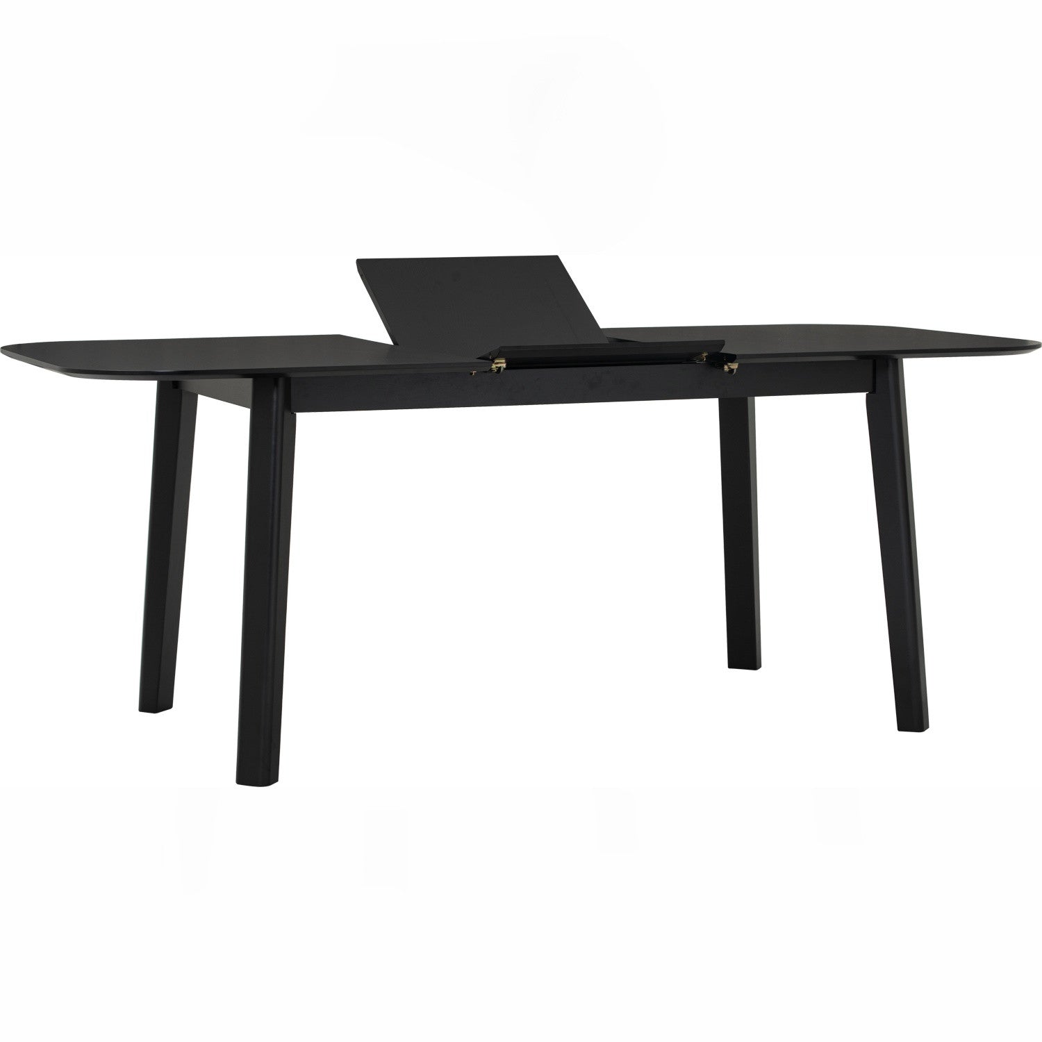 Woyer 900x1500+450 extension table in Black colour.