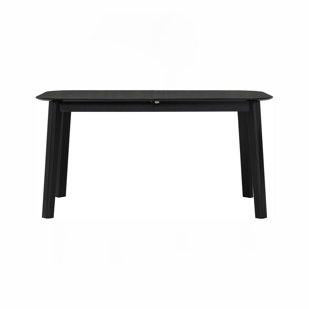 Woyer 900x1500+450 extension table in Black colour.