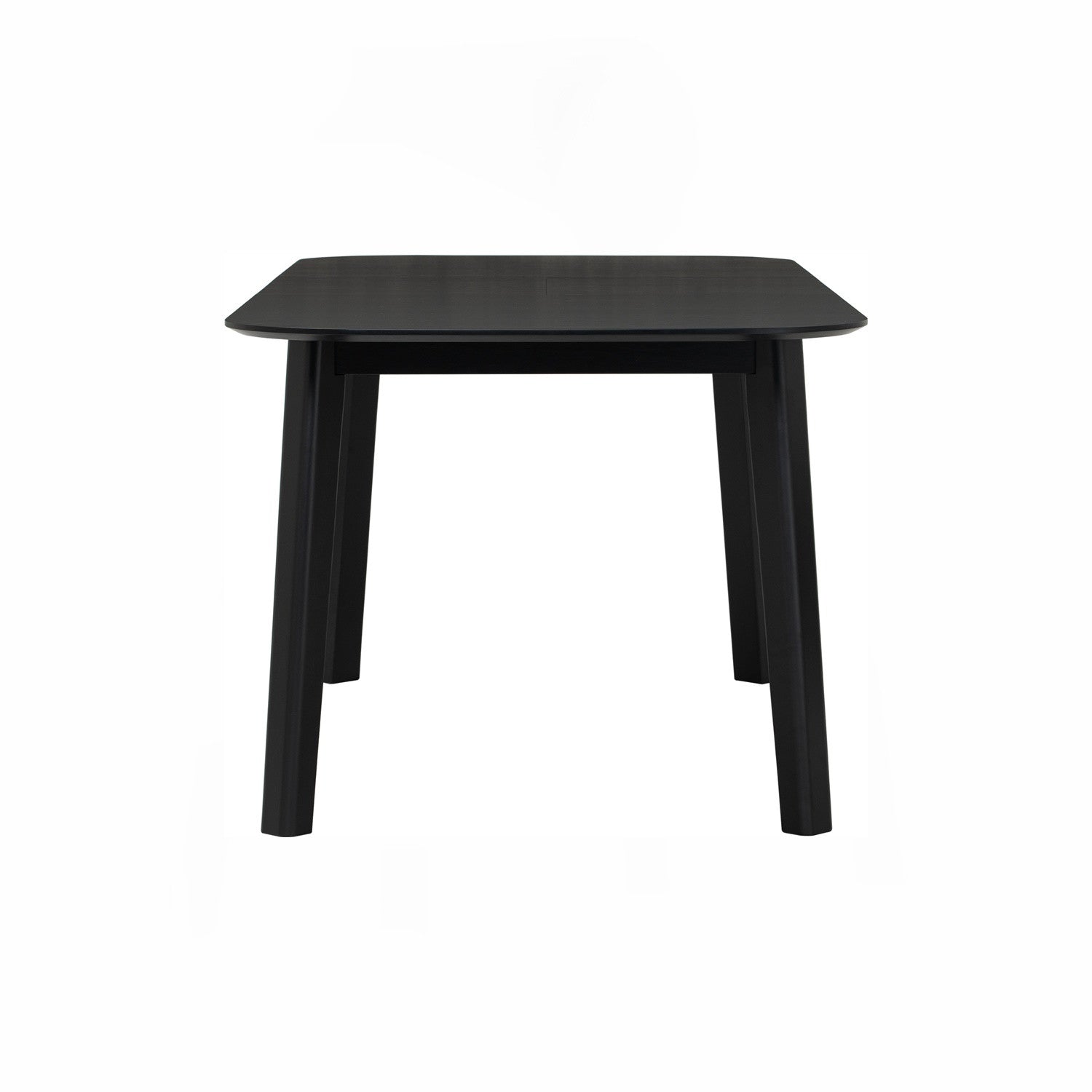 Woyer 900x1500+450 extension table in Black colour.