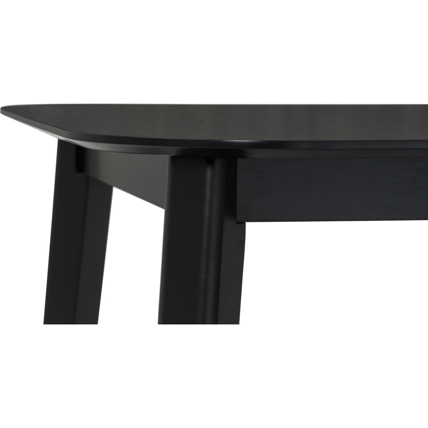 Woyer 900x1500+450 extension table in Black colour.