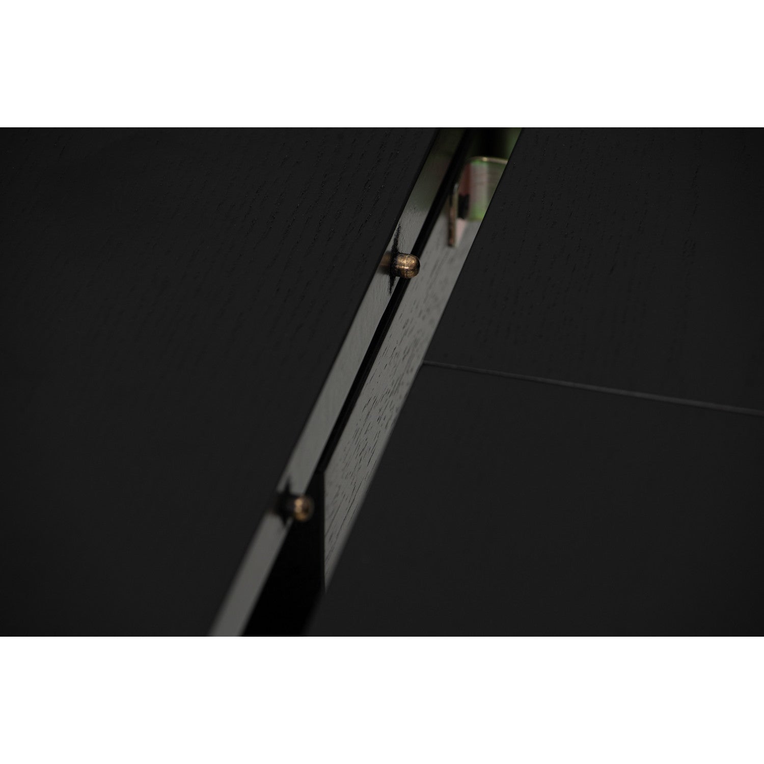 Woyer 900x1500+450 extension table in Black colour.