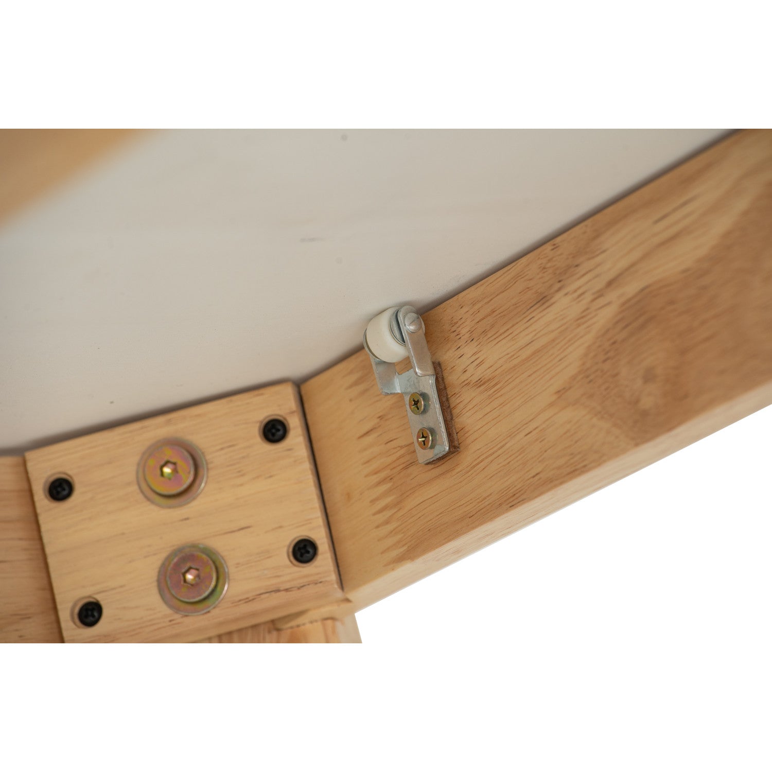 Woyer 900x1500+450 extension table in White Lacquered Colour