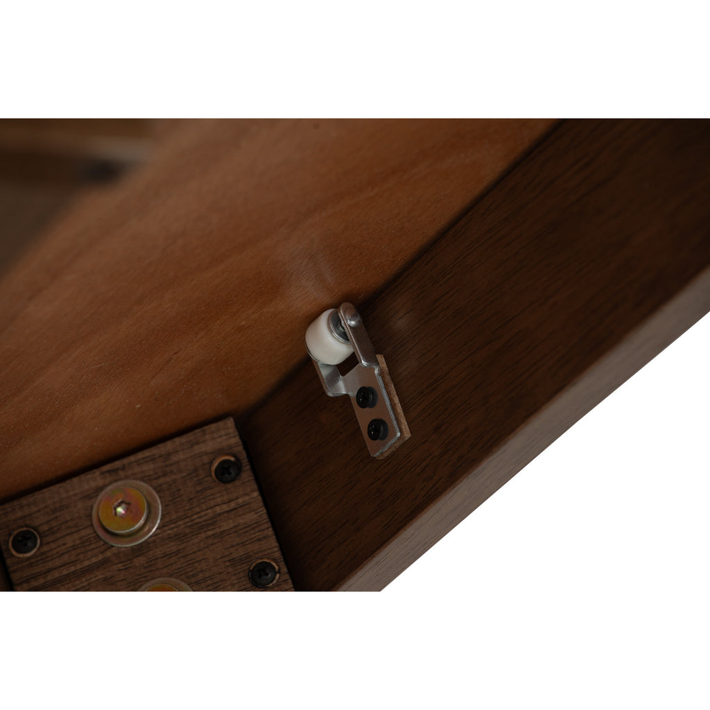 Woyer 750x1200+300 Extension Table in Cocoa Colour