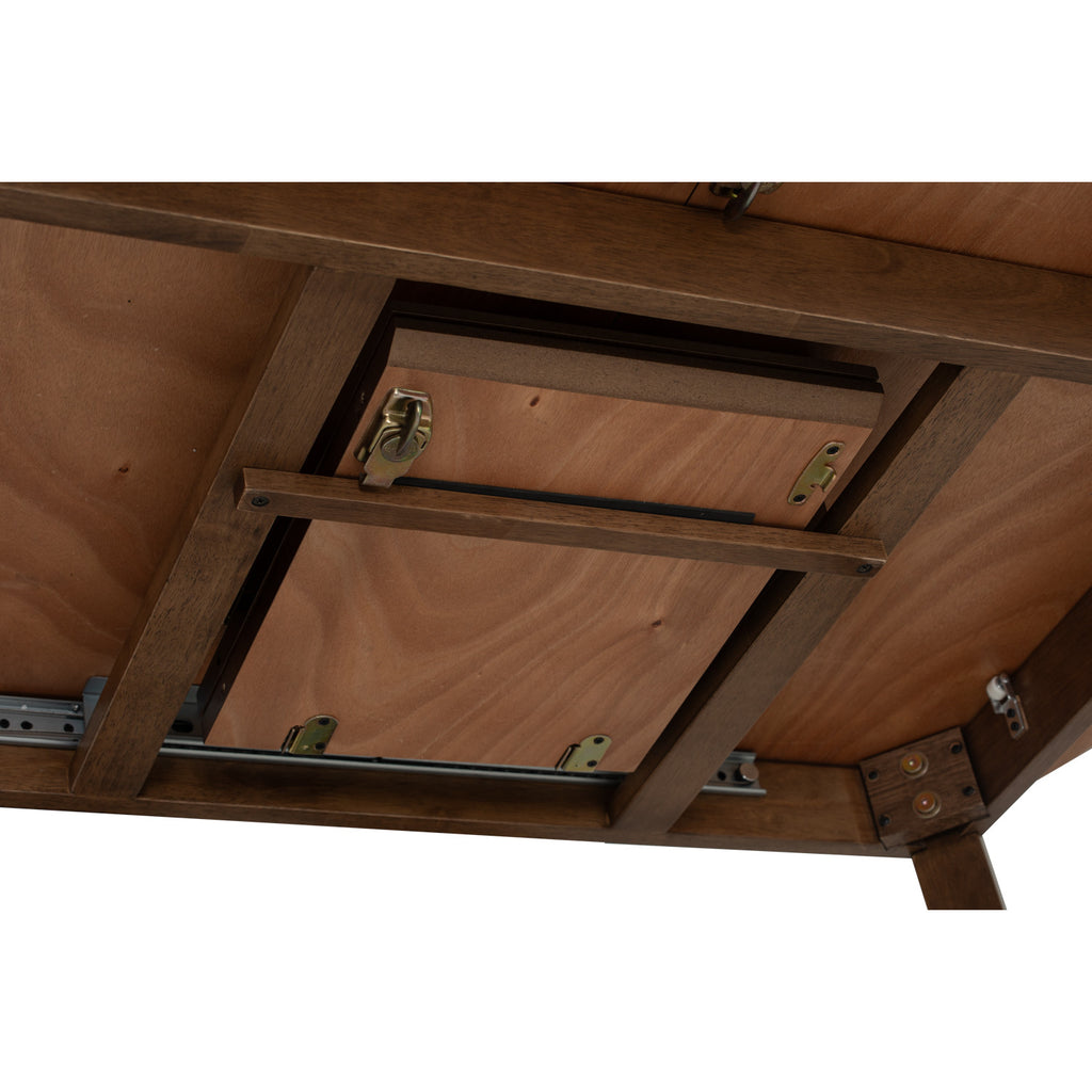 Woyer 750x1200+300 Extension Table in Cocoa Colour