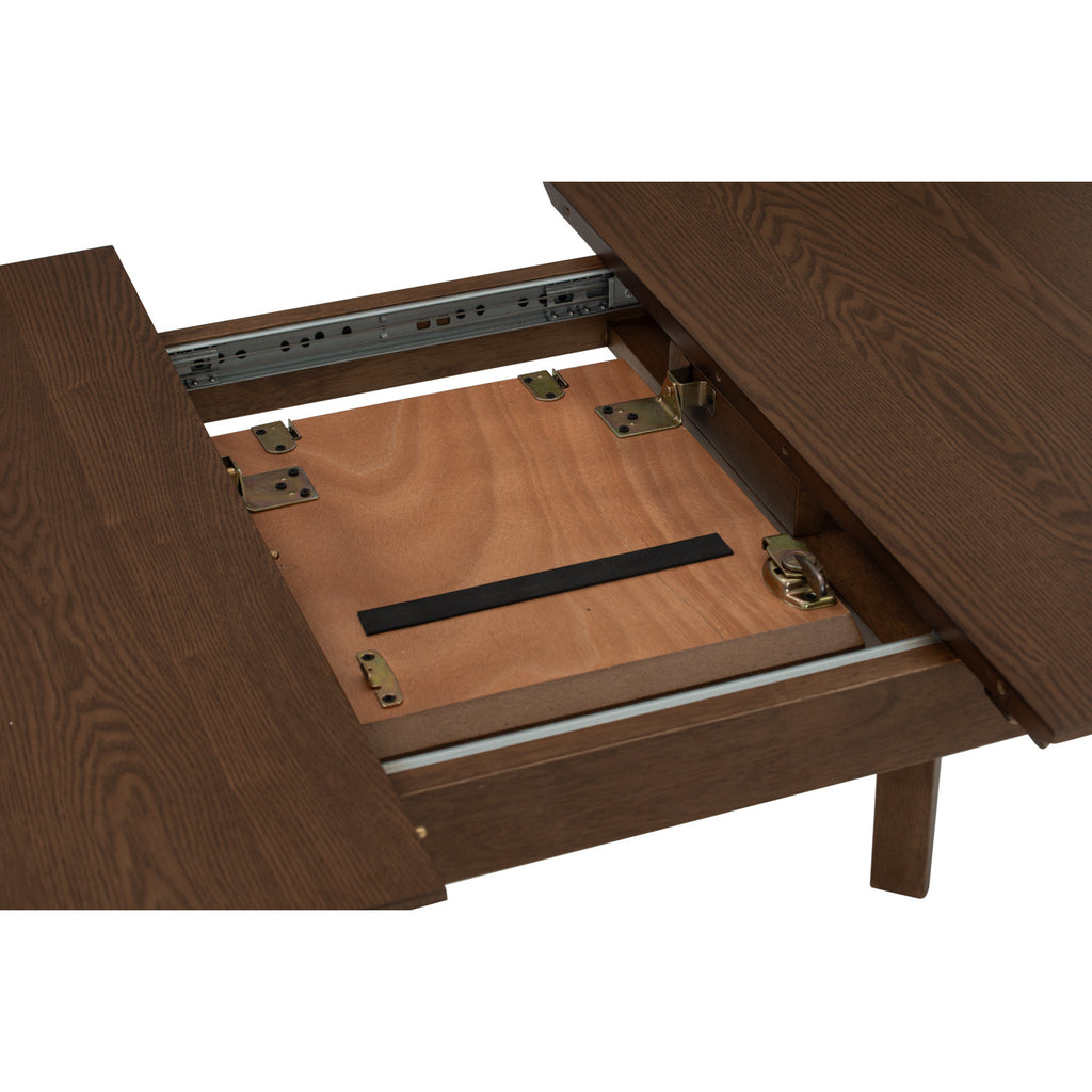 Woyer 750x1200+300 Extension Table in Cocoa Colour