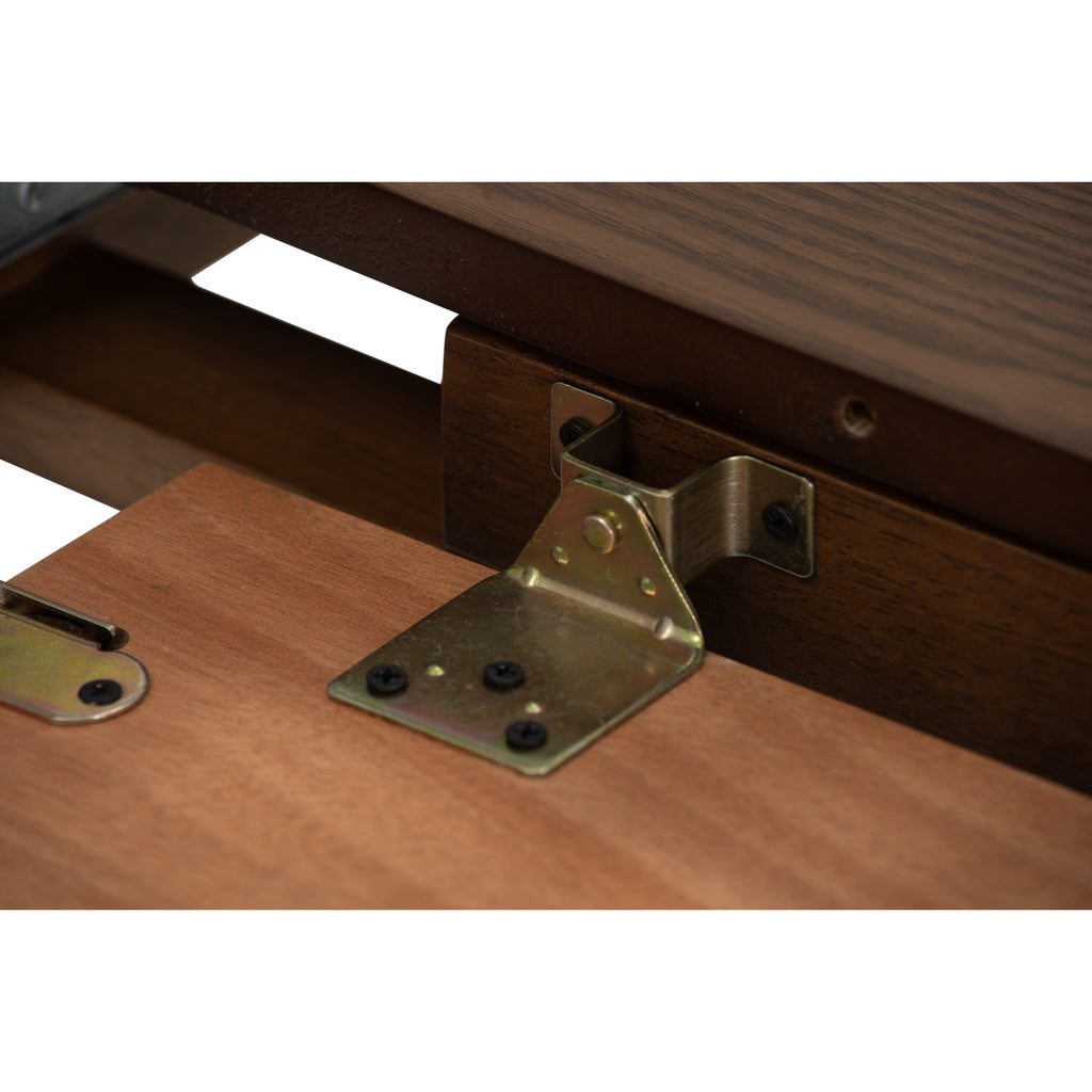 Woyer 750x1200+300 Extension Table in Cocoa Colour