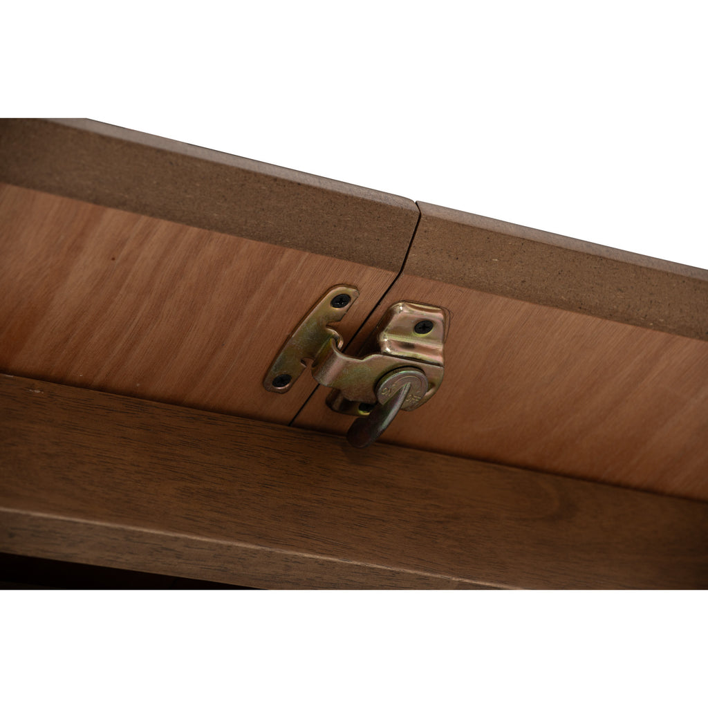 Woyer 750x1200+300 Extension Table in Cocoa Colour