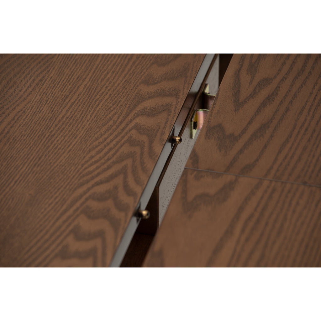 Woyer 900x1500+450 extension table in Cocoa Colour