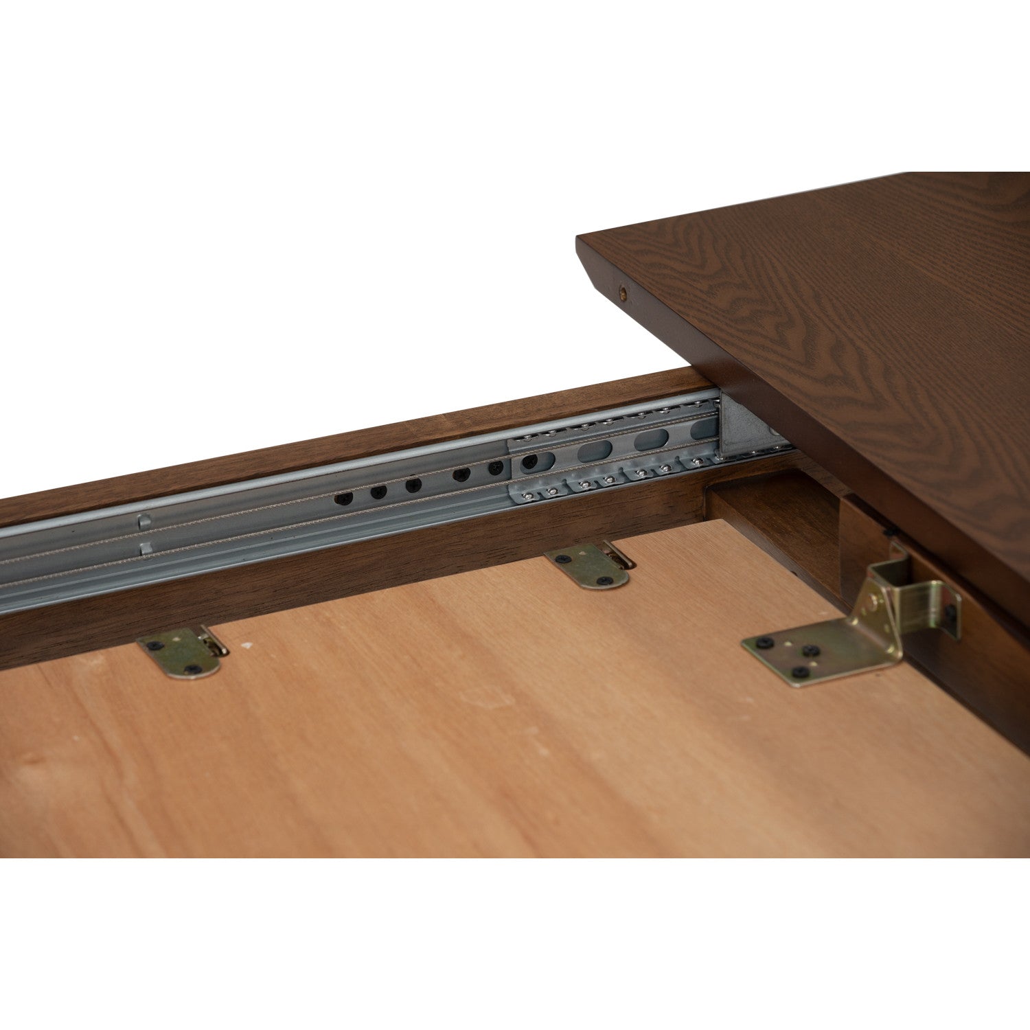 Woyer 900x1500+450 extension table in Cocoa Colour