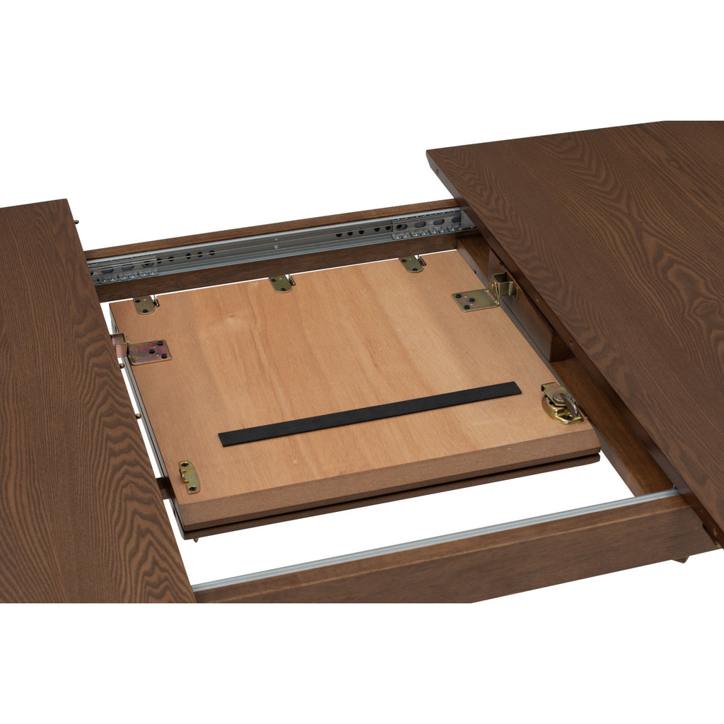 Woyer 900x1500+450 extension table in Cocoa Colour