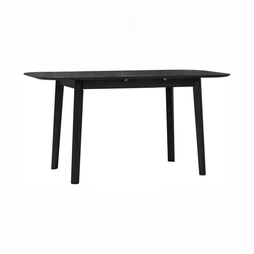 Woyer 750x1200+300 Extension Table in Black colour