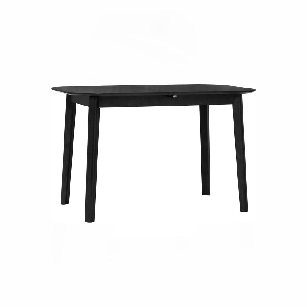 Woyer 750x1200+300 Extension Table in Black colour