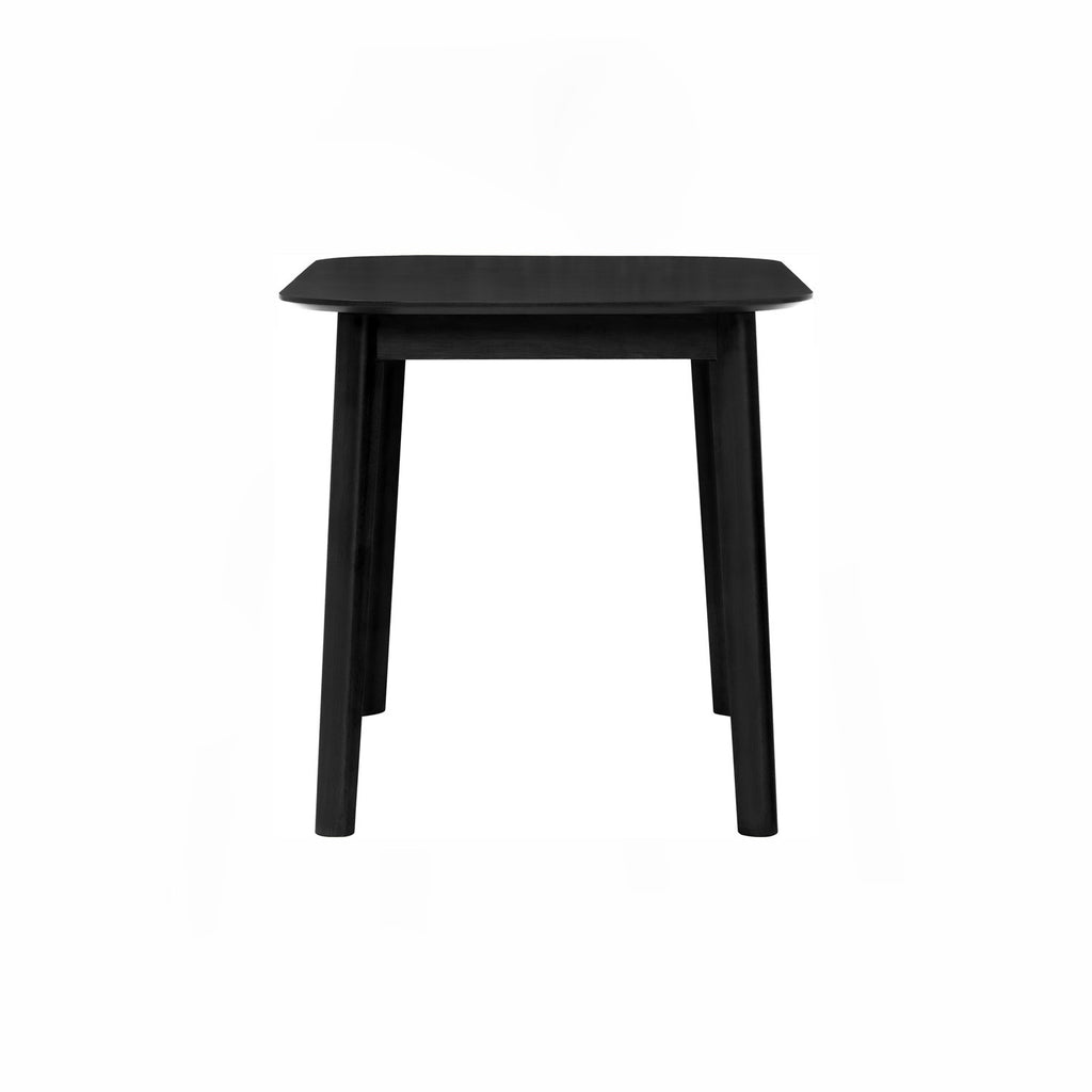 Woyer 750x1200+300 Extension Table in Black colour