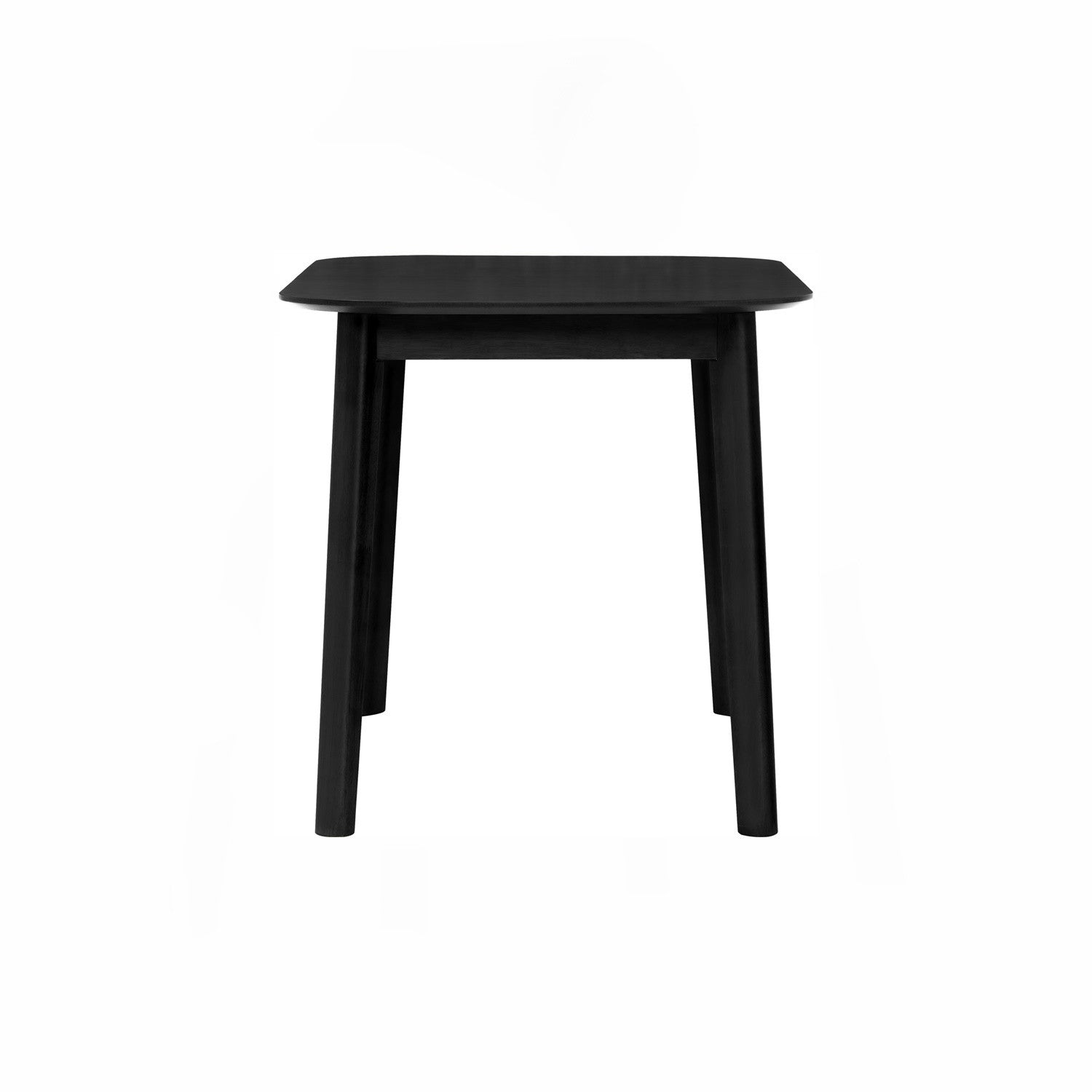 Woyer 750x1200+300 Extension Table in Black colour