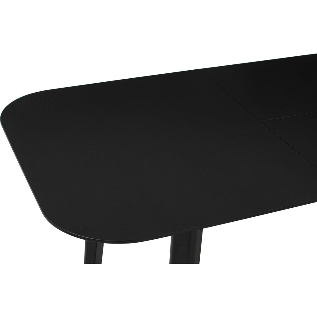 Woyer 750x1200+300 Extension Table in Black colour