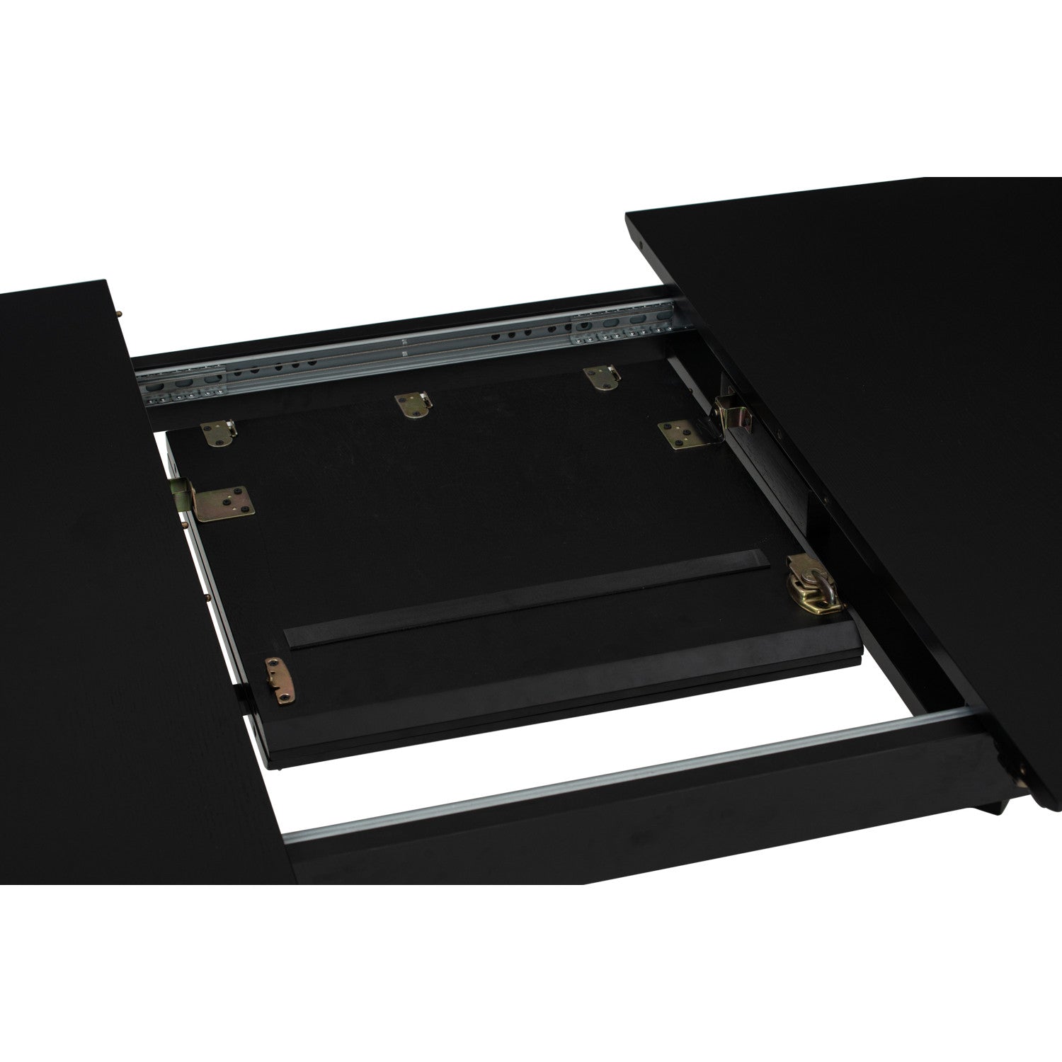 Woyer 750x1200+300 Extension Table in Black colour
