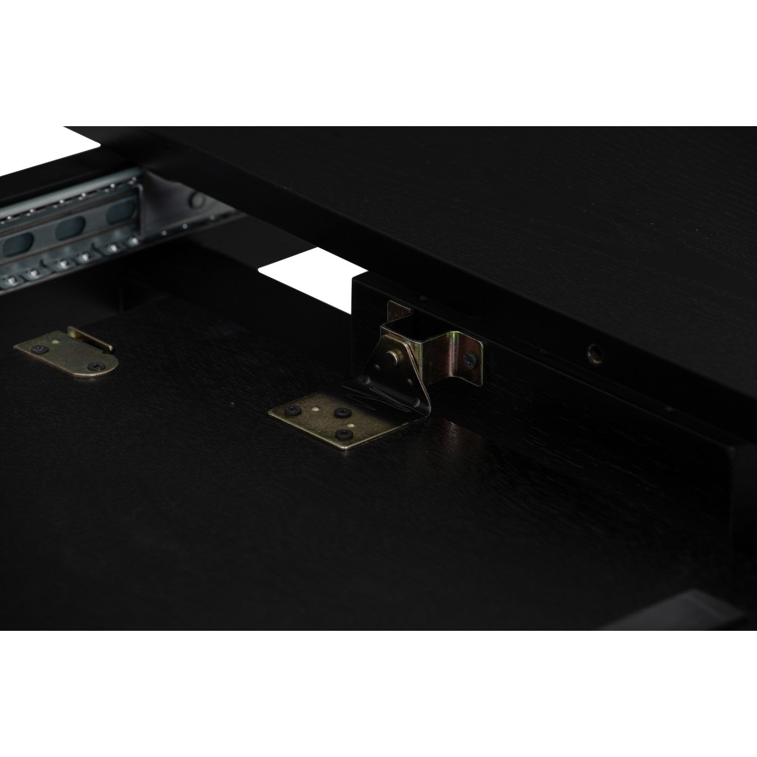 Woyer 750x1200+300 Extension Table in Black colour