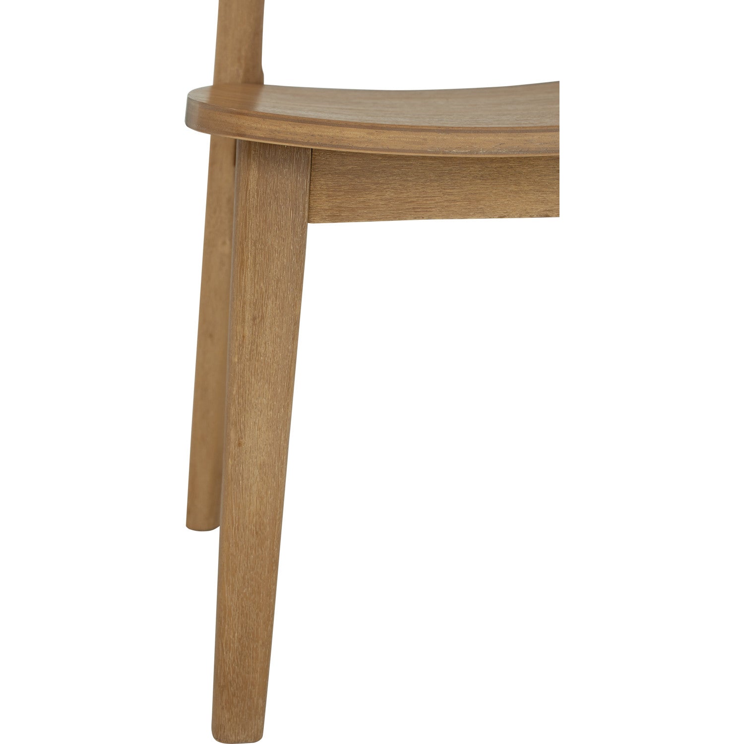 (2set)Toronto Dining Chair with Light Tennessee Walnut colour.