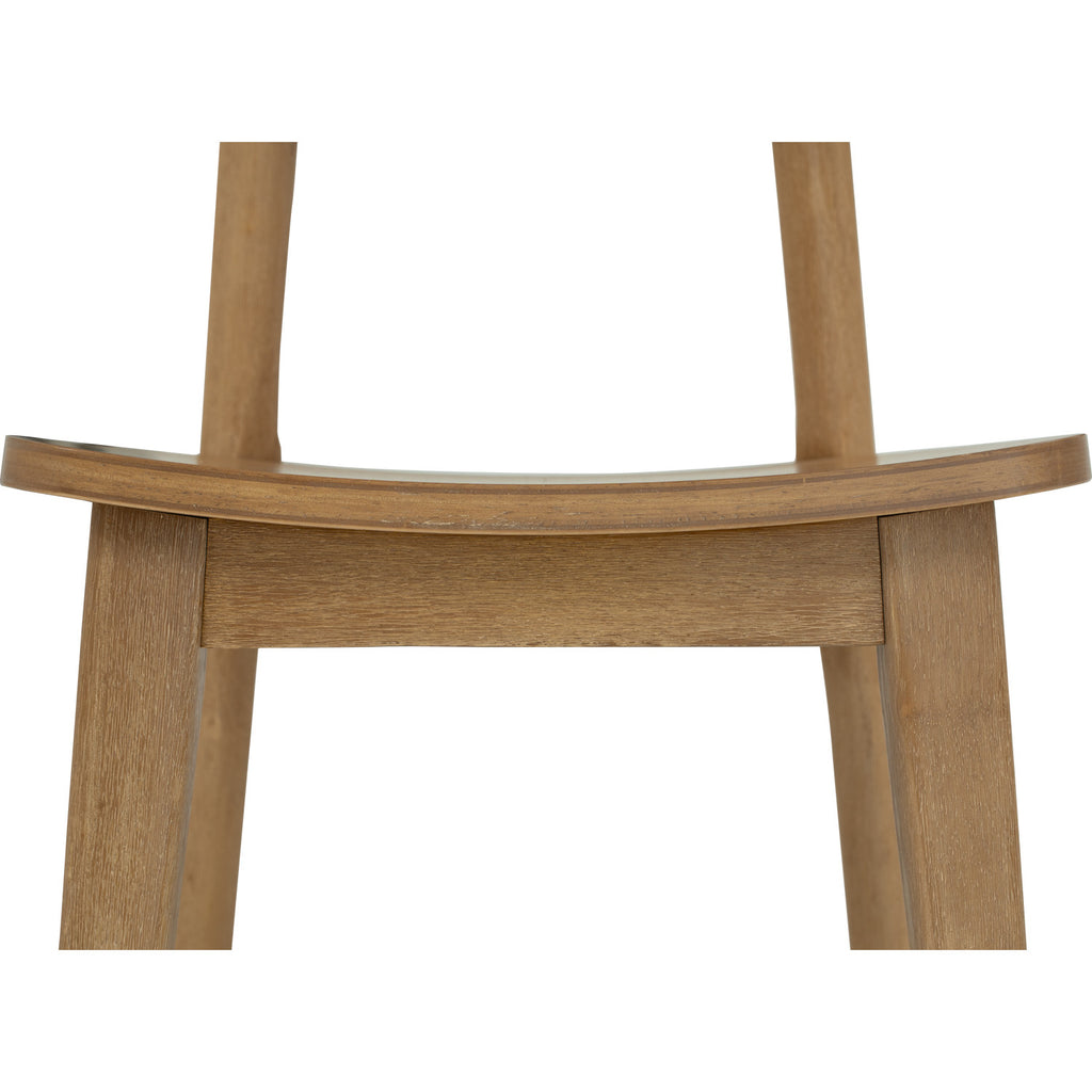 (2set)Toronto Dining Chair with Light Tennessee Walnut colour.