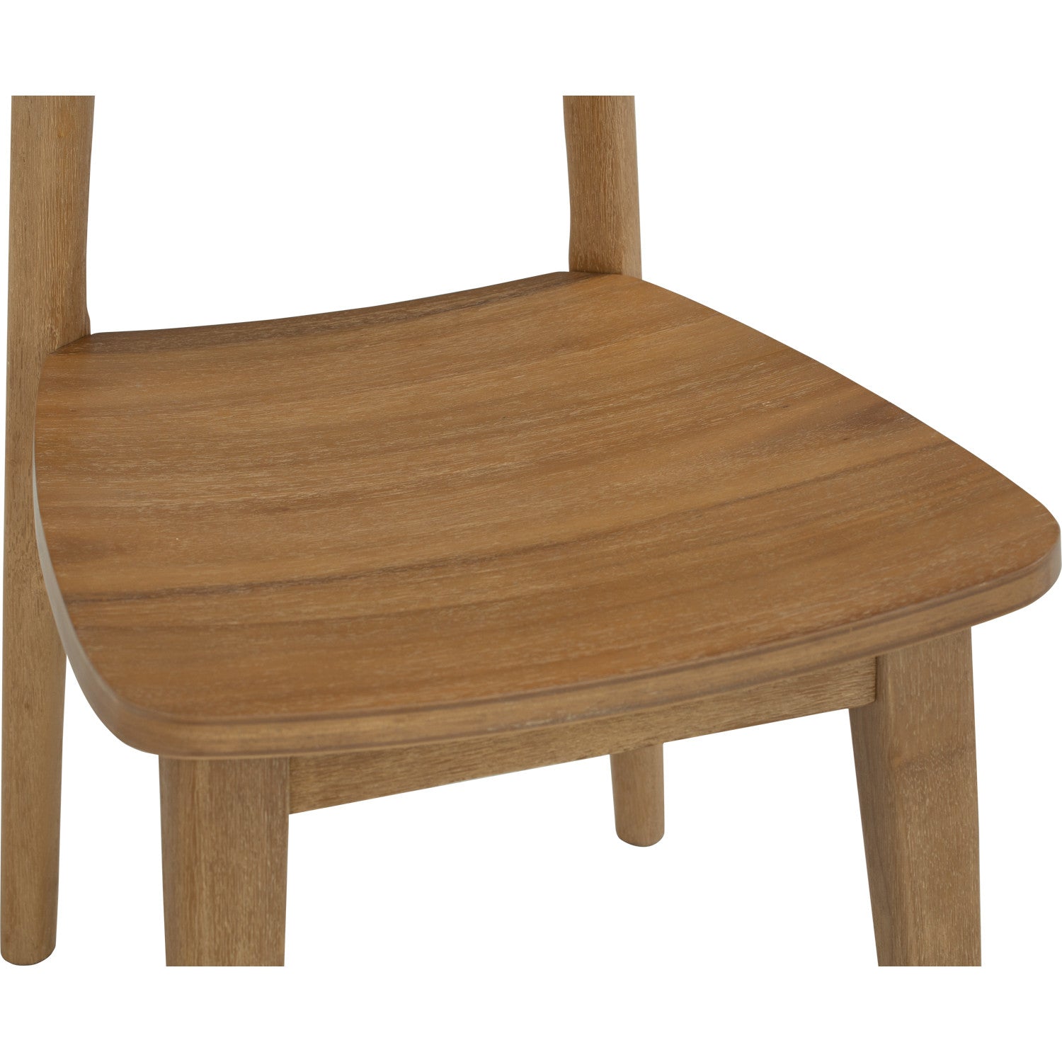 (2set)Toronto Dining Chair with Light Tennessee Walnut colour.