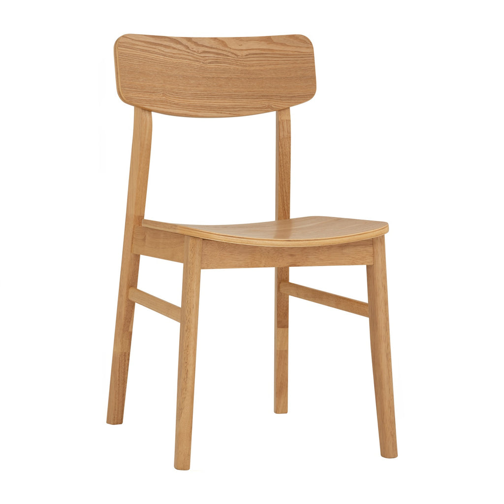 (2set) Kodee dining chair in Natural colour