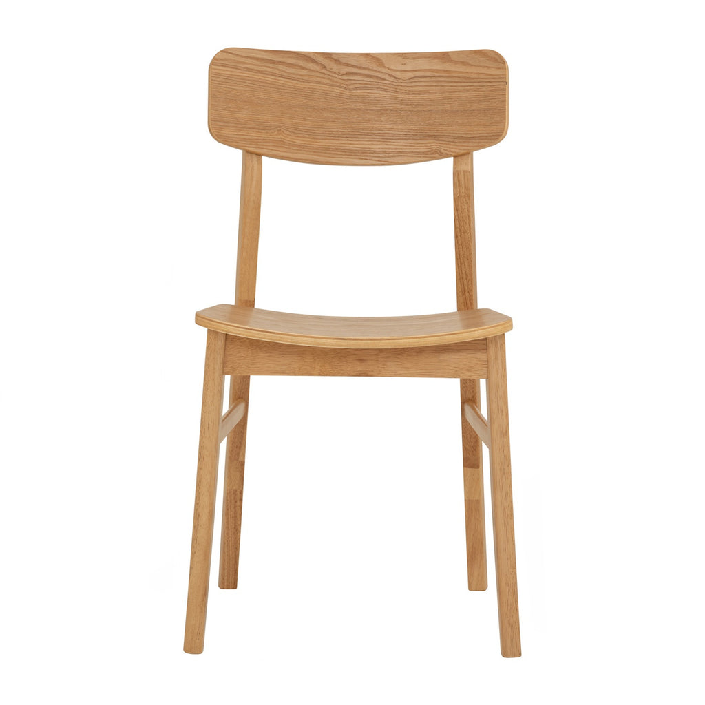 (2set) Kodee dining chair in Natural colour