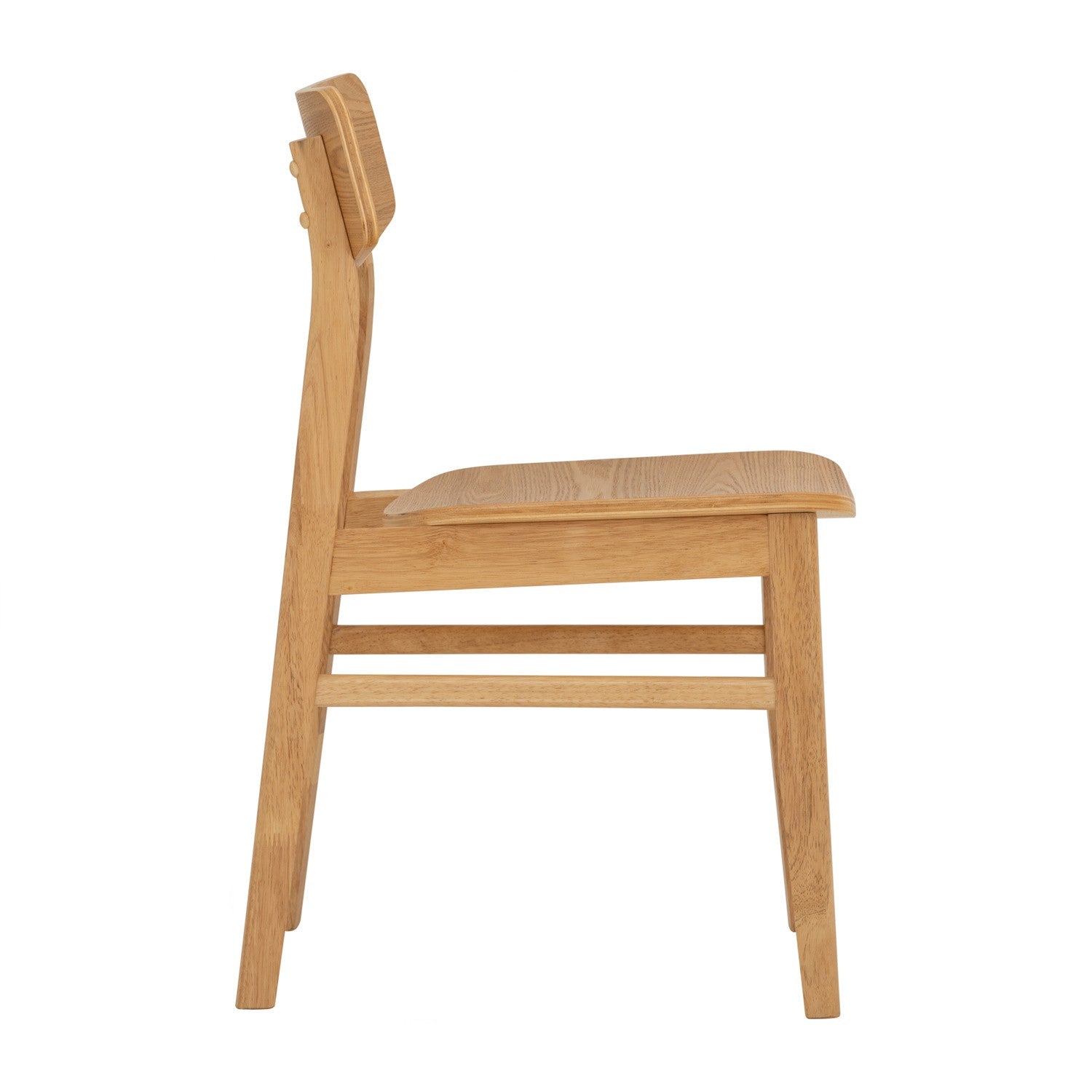 (2set) Kodee dining chair in Natural colour