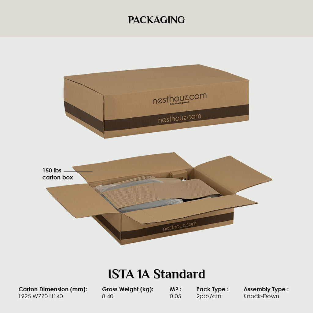 (2set) Kairi Dining Chair with Black colour frame, Beige colour Lake fabric seat