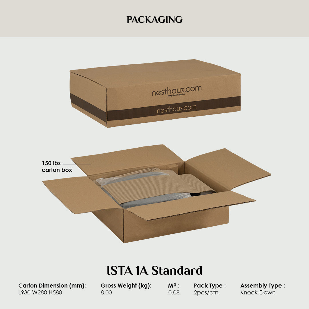 (2Set) Ferma Dining Chair With Matt Black Epoxy Colour Leg, Greymist Colour Belfast Fabric seat and Back