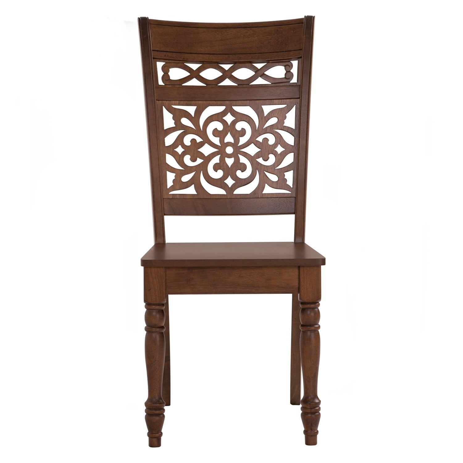 (2Sets) Rista dining chair in Cocoa colour.