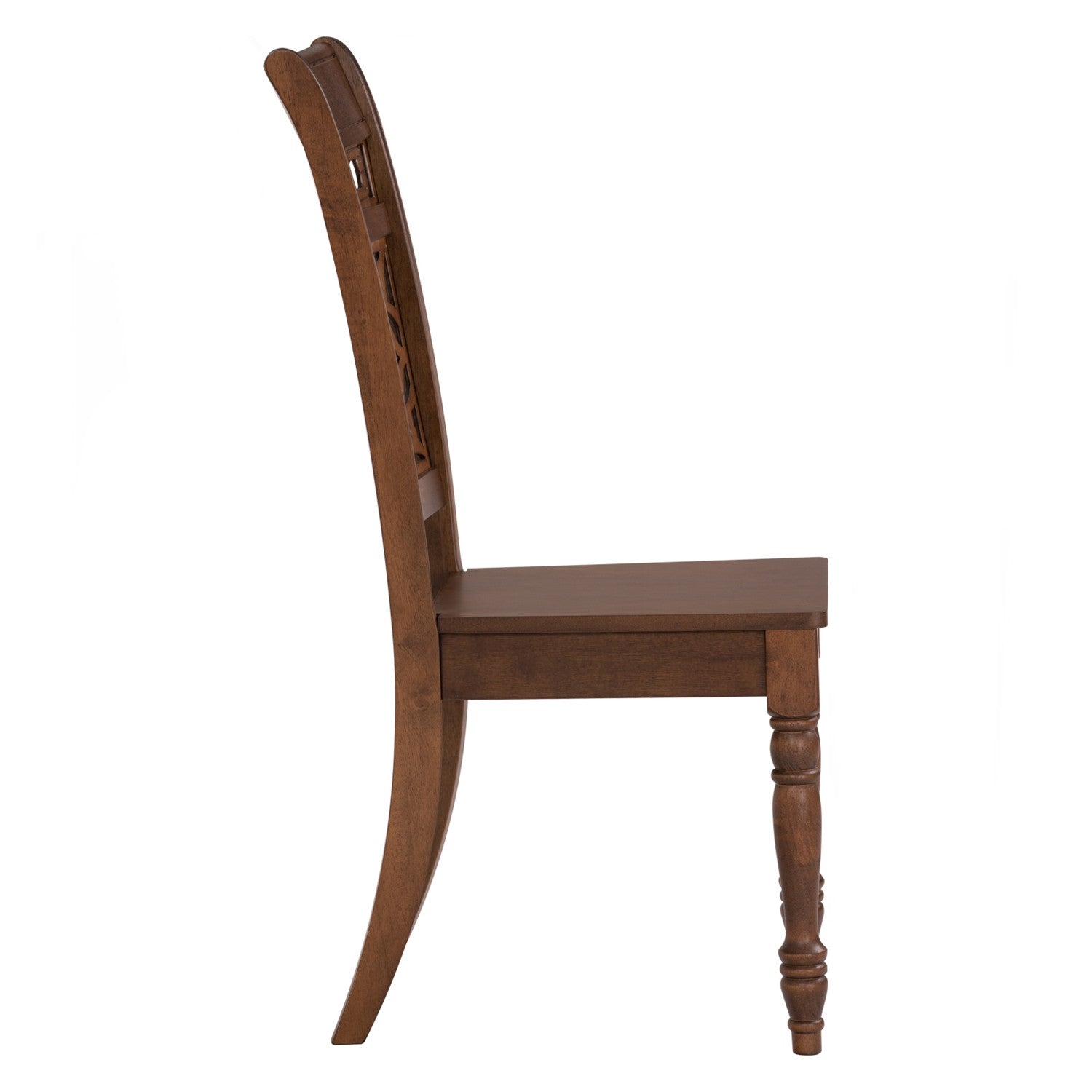 (2Sets) Rista dining chair in Cocoa colour.