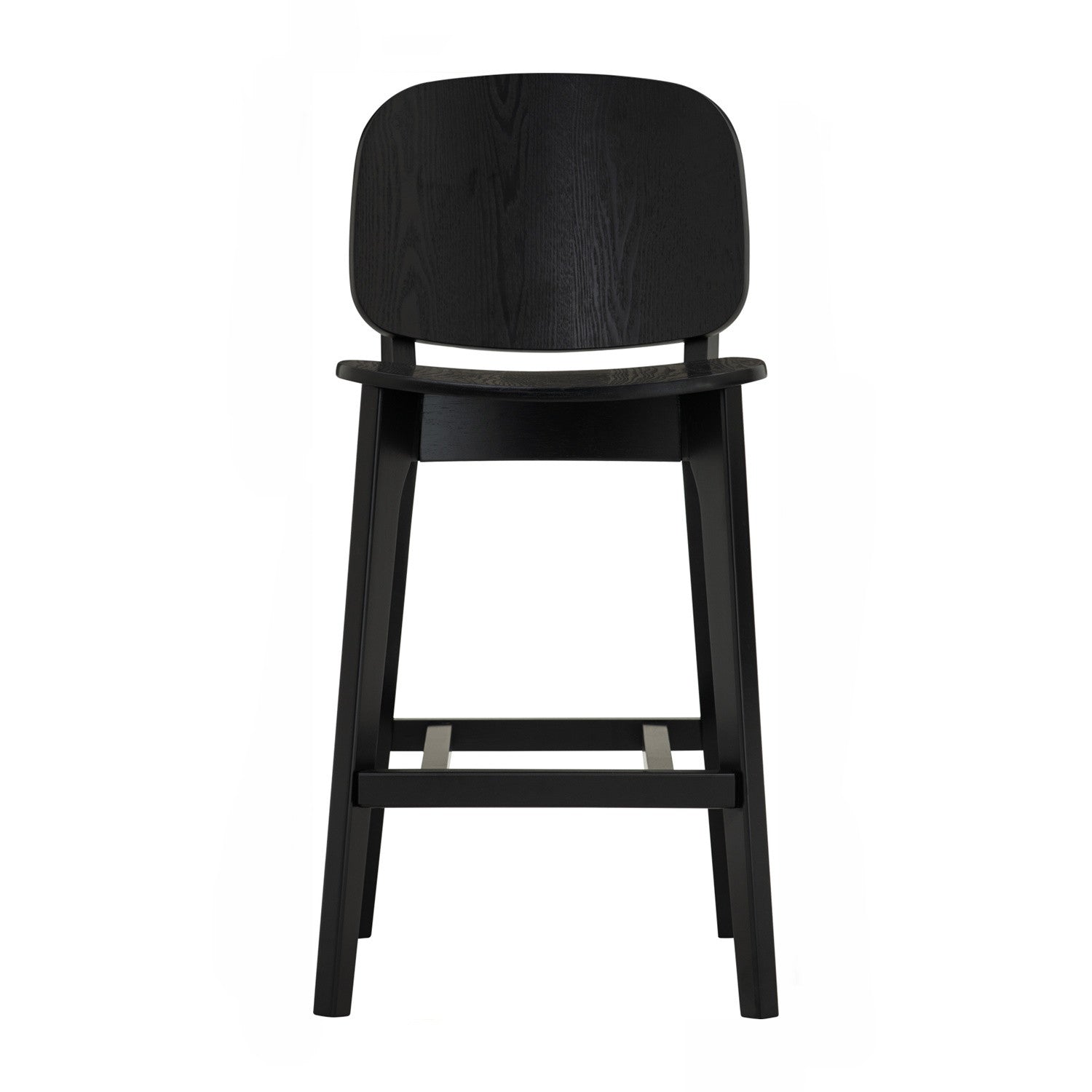 Cora counter chair in Black colour frame and seat