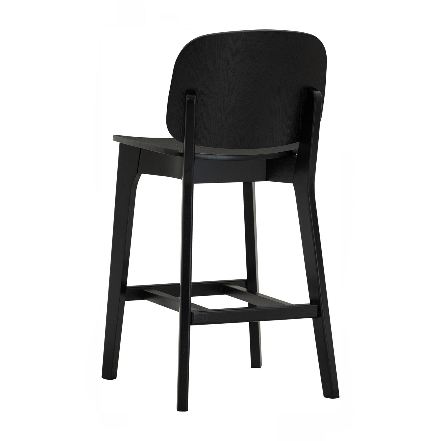 Cora counter chair in Black colour frame and seat