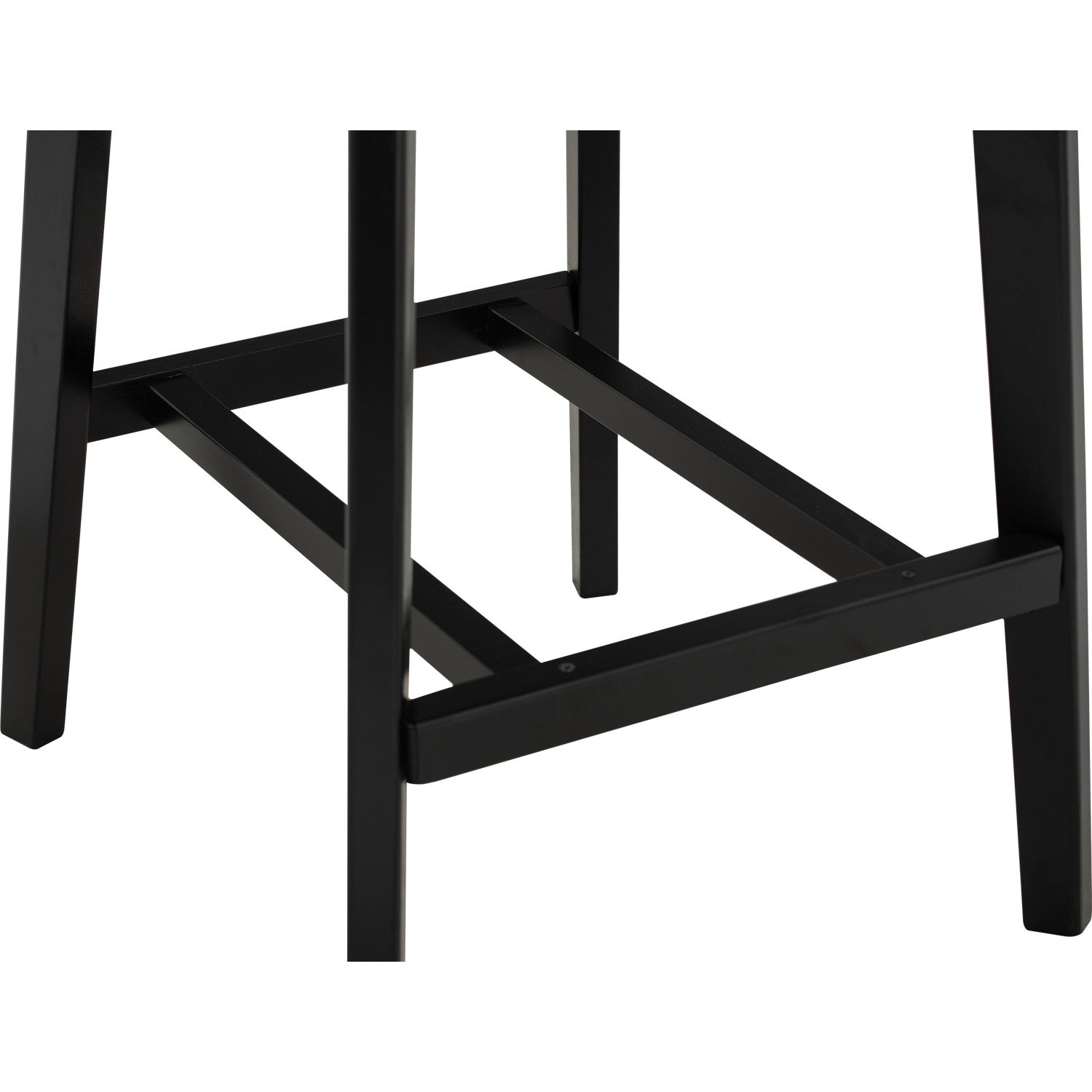 Cora counter chair in Black colour frame and seat