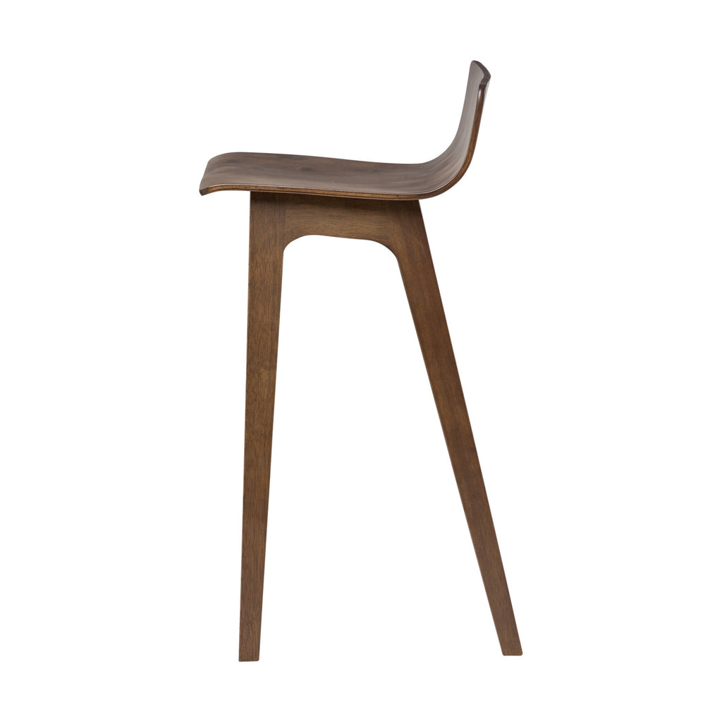 Ava Low Back Bar Chair in Cocoa colour