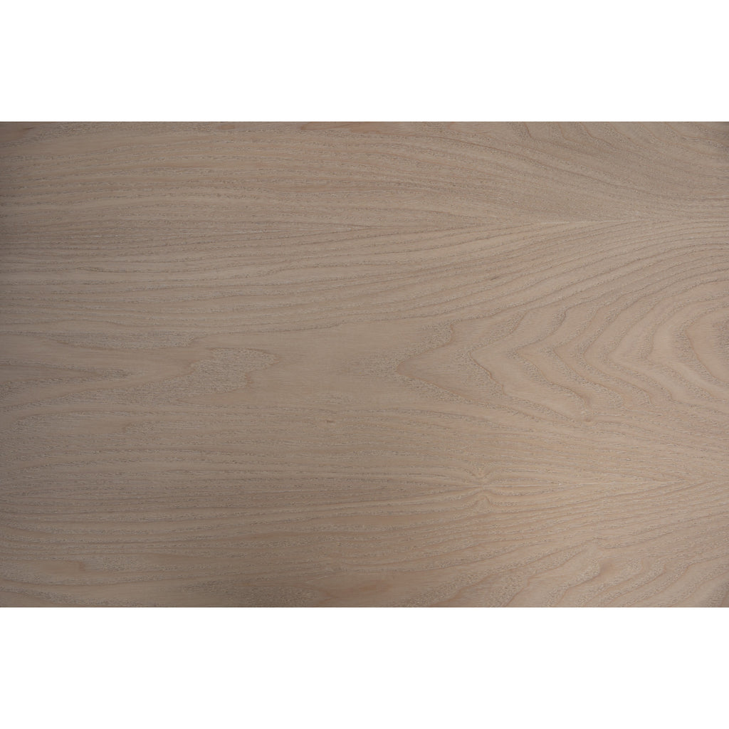 Alora Coffee Table in White Wash and Graphite Grey colour top with White Wash colour leg