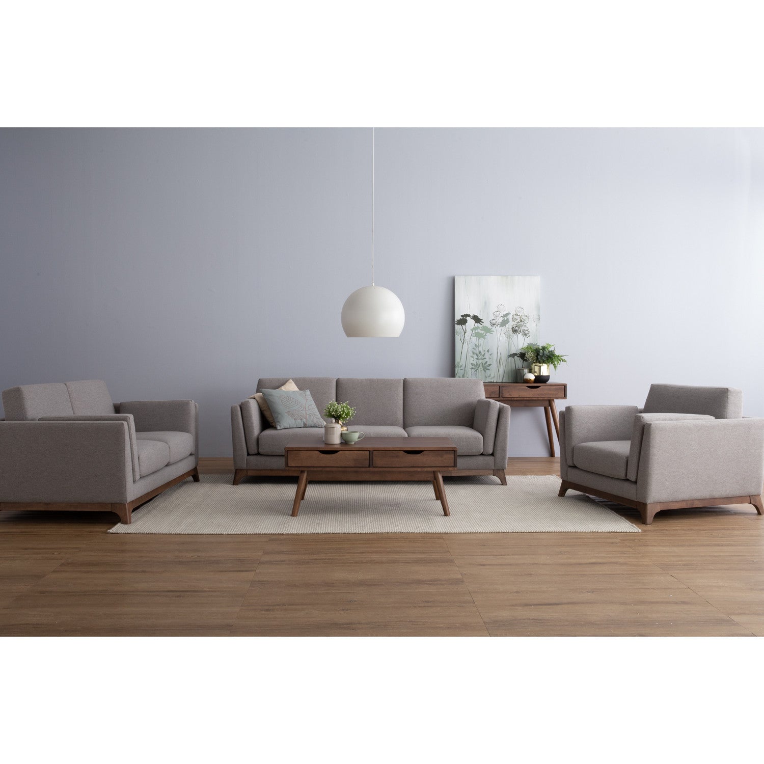 Lamar coffee table in Cocoa colour