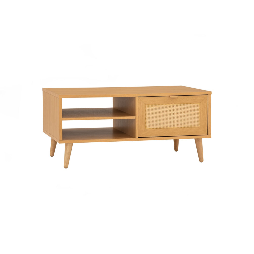 Dudley coffee table in Oak colour top, Natural colour leg.