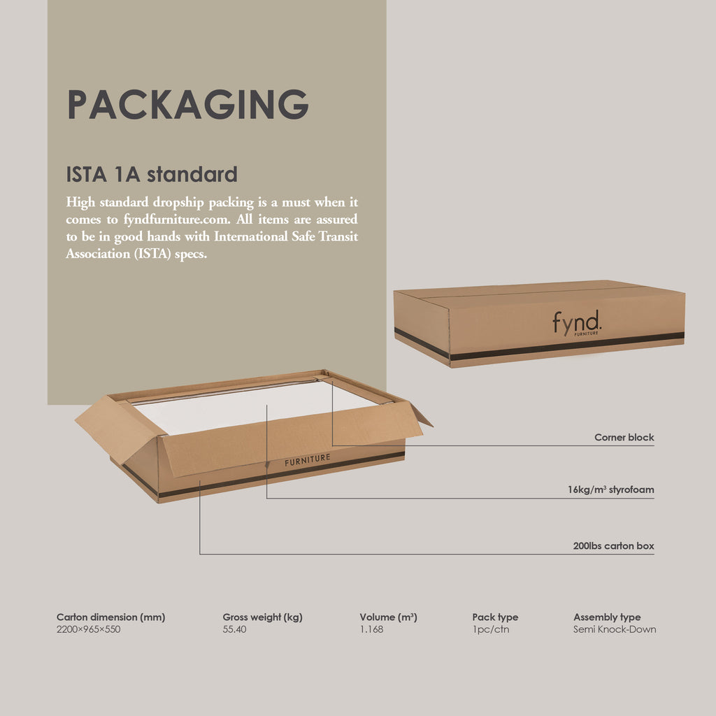 Civic 3 Seater Sofa in Cocoa colour leg, Cream colour pet-friendly fabric.