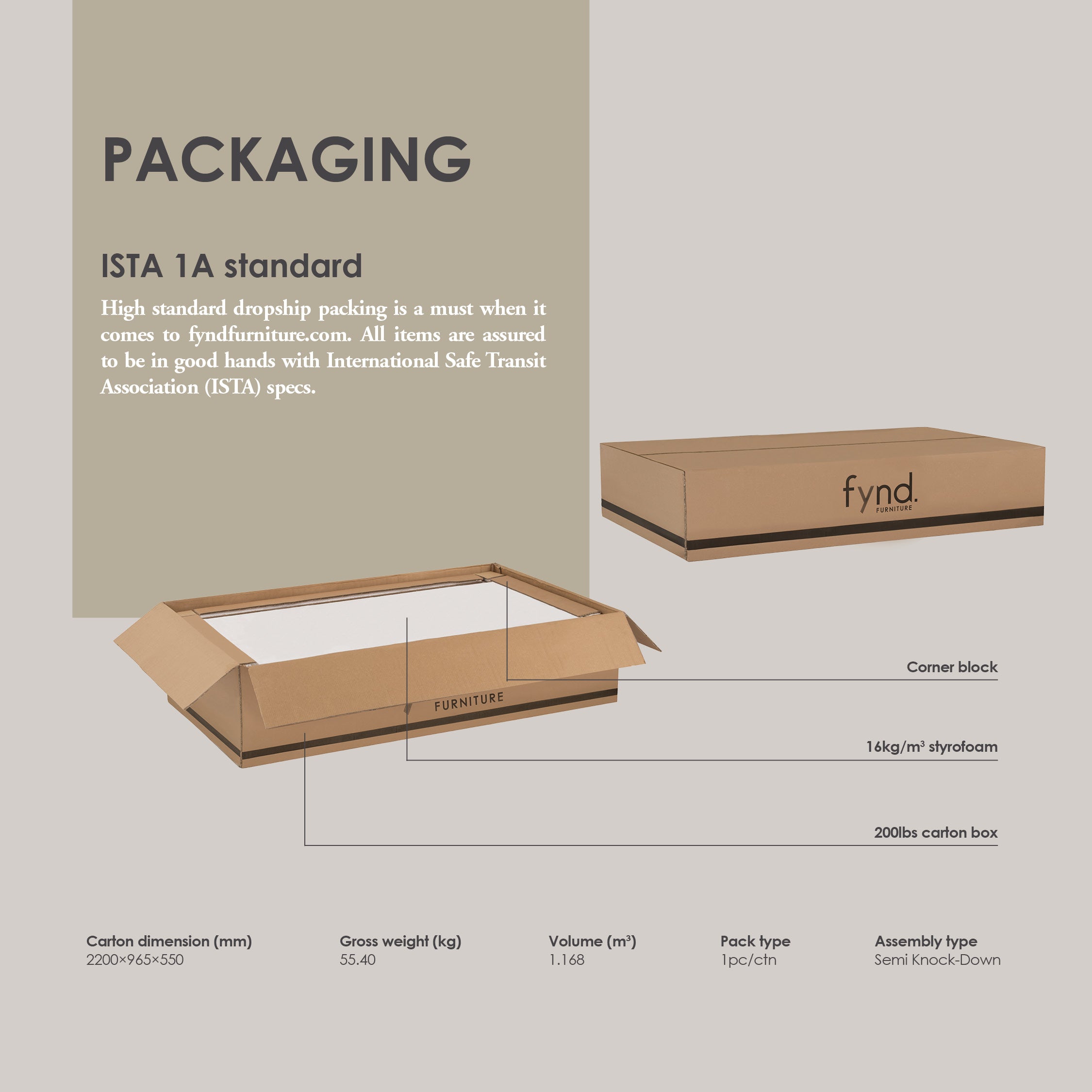 Civic 3 Seater Sofa in Cocoa colour leg, Cream colour pet-friendly fabric.