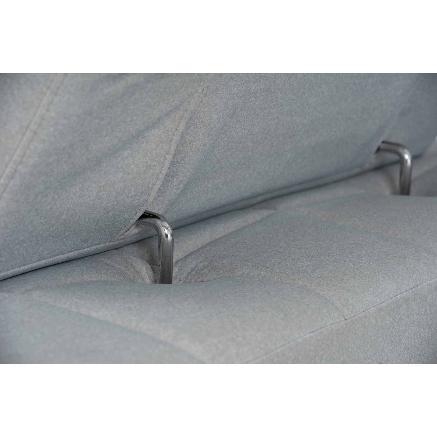 Monte sofa bed in Warm Grey colour Mahair fabric (Pet friendly fabric).